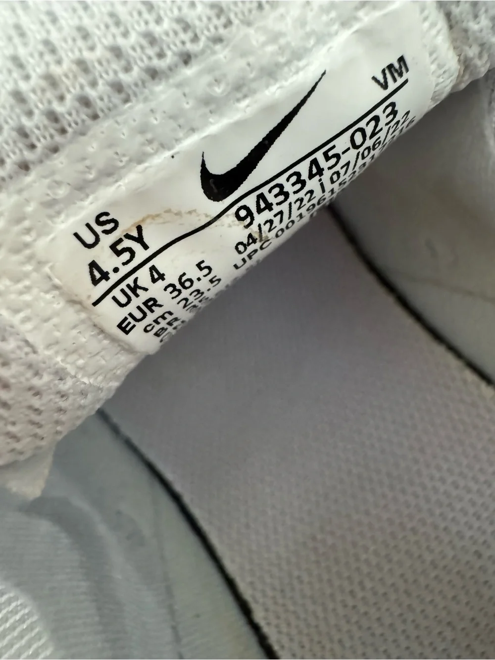 Nike Air Max 270 Running Shoes - White with Purple Accent